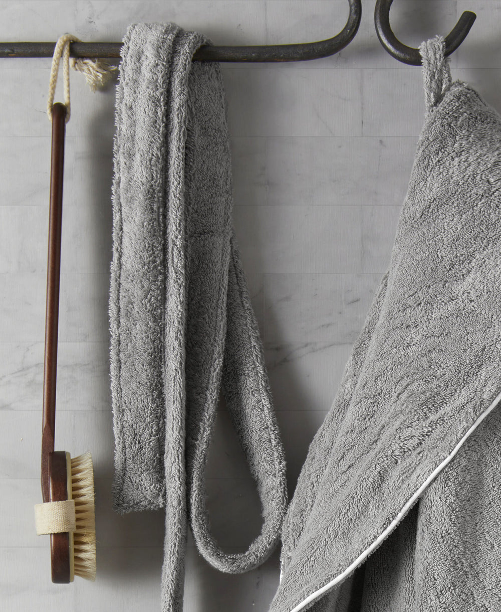 Brooklyn Wood Fiber Shawl Bathrobe