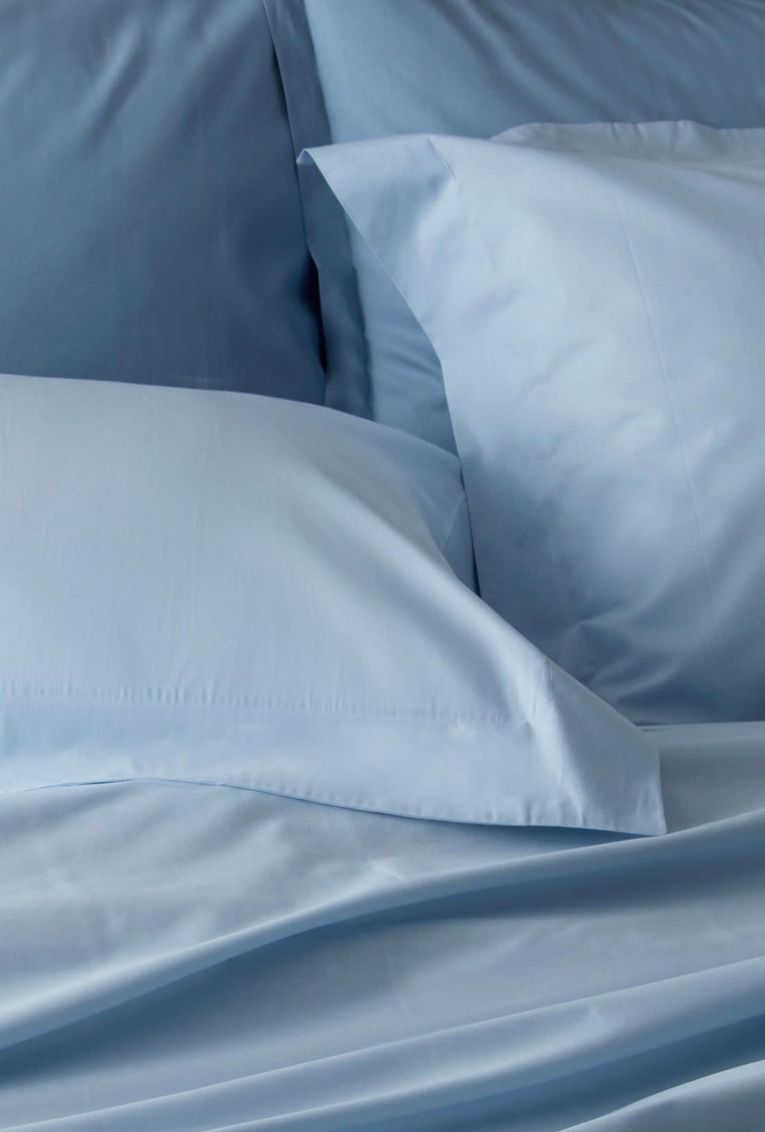 Complete Gaia Model Sheet Set In Cotton Percale With Double Stitching